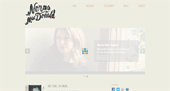 Desktop Screenshot of normamacdonald.com